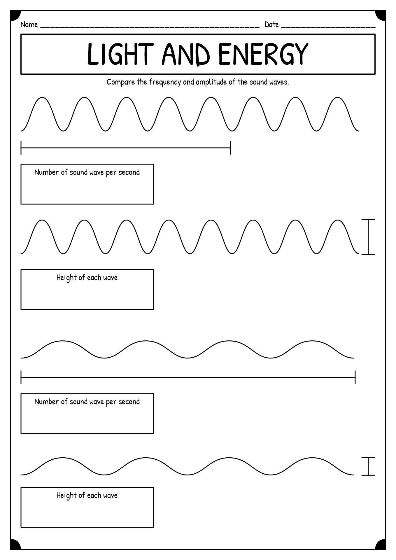 14 Energy Light Heat Sound Worksheets Free PDF At Worksheeto 14 Energy Light Heat Sound Worksheets Free PDF At Worksheeto