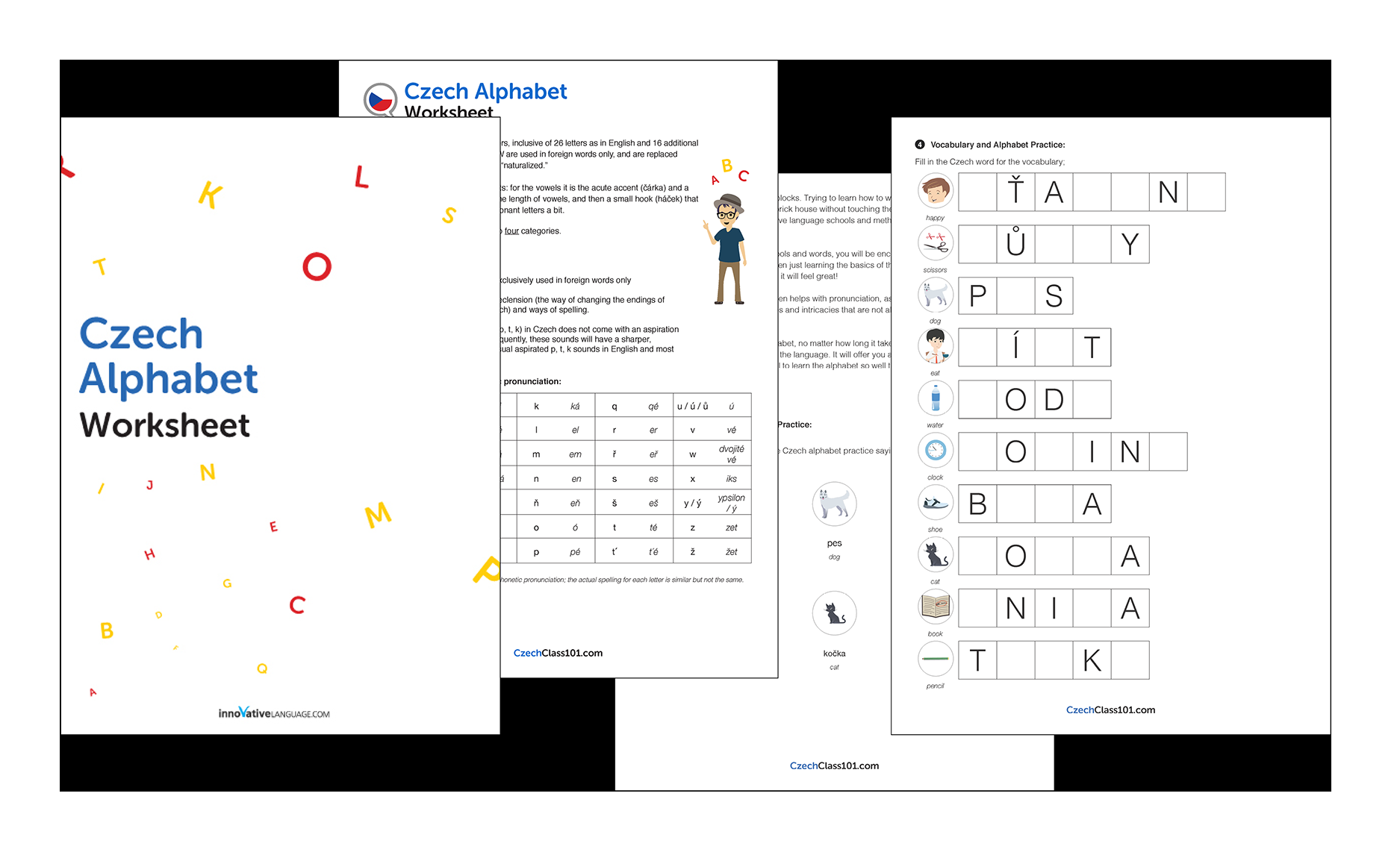 16 Czech Worksheets For Beginners PDF Printables