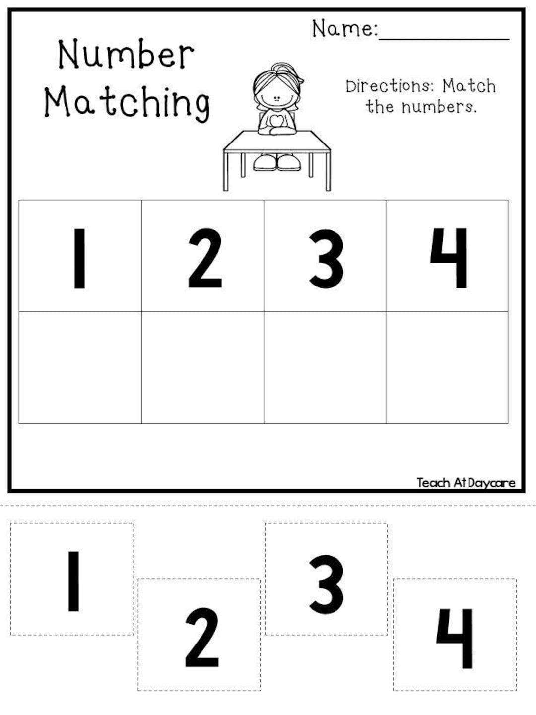Help Your Kids Learn Numbers With 1 10 Number Tracing Prek Worksheets Made By Teachers