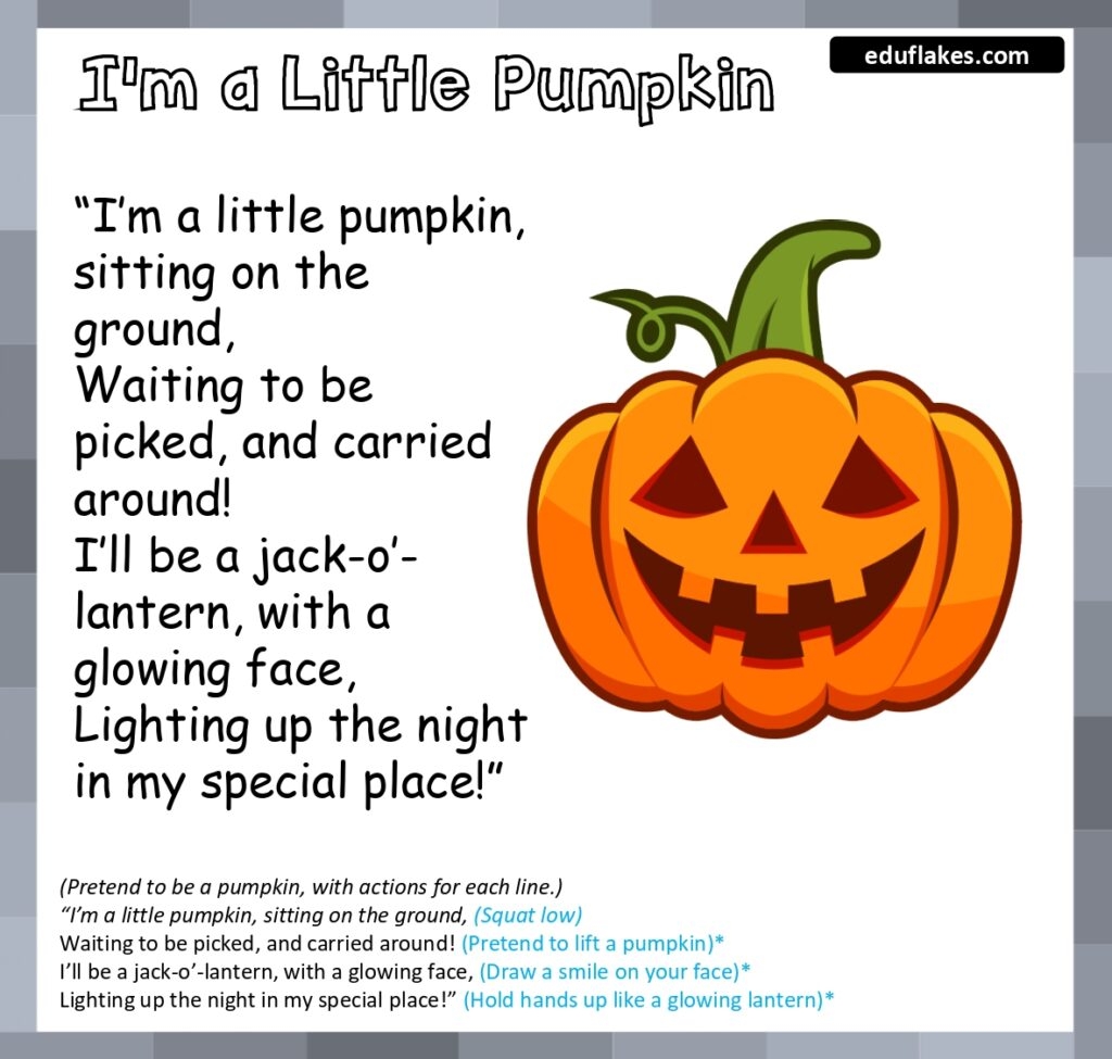 20 Halloween Kindergarten Rhymes Eduflakes 20 Halloween Kindergarten Rhymes Eduflakes