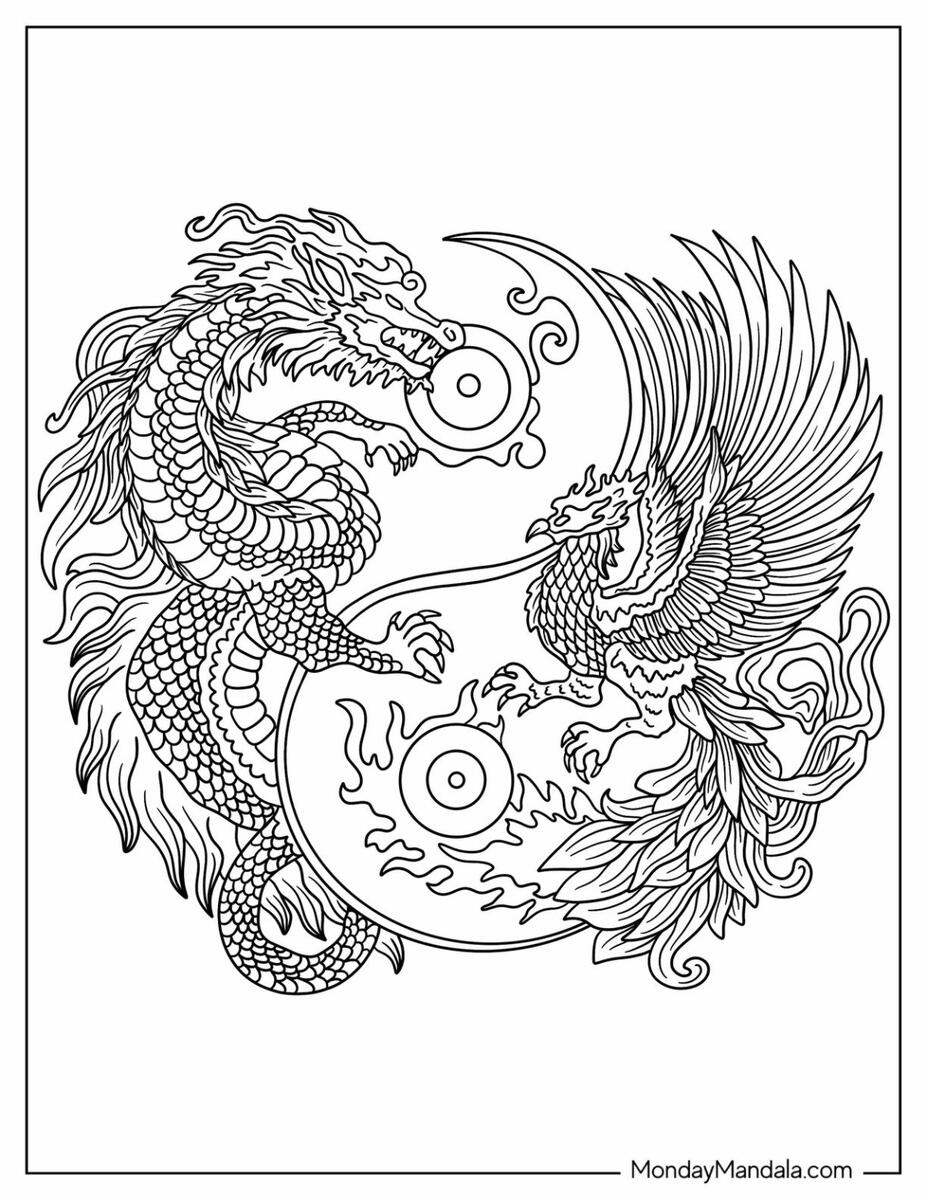 20 Yin Yang Coloring Pages Free PDF Printables Printable Yin Yang Life Balance Wheel Worksheet With Blank Categories Etsy