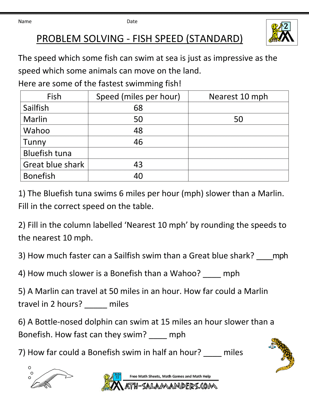 2nd Grade Math Word Problems