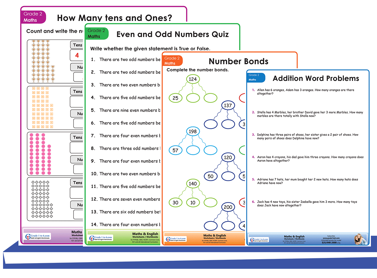 2nd Grade Math Worksheets FREE Printables