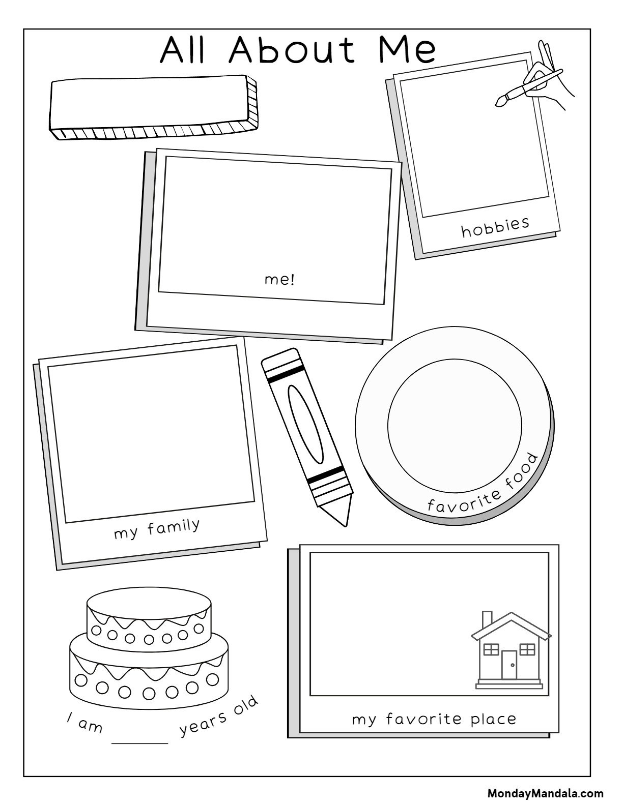 30 All About Me Worksheets Free PDF Printables