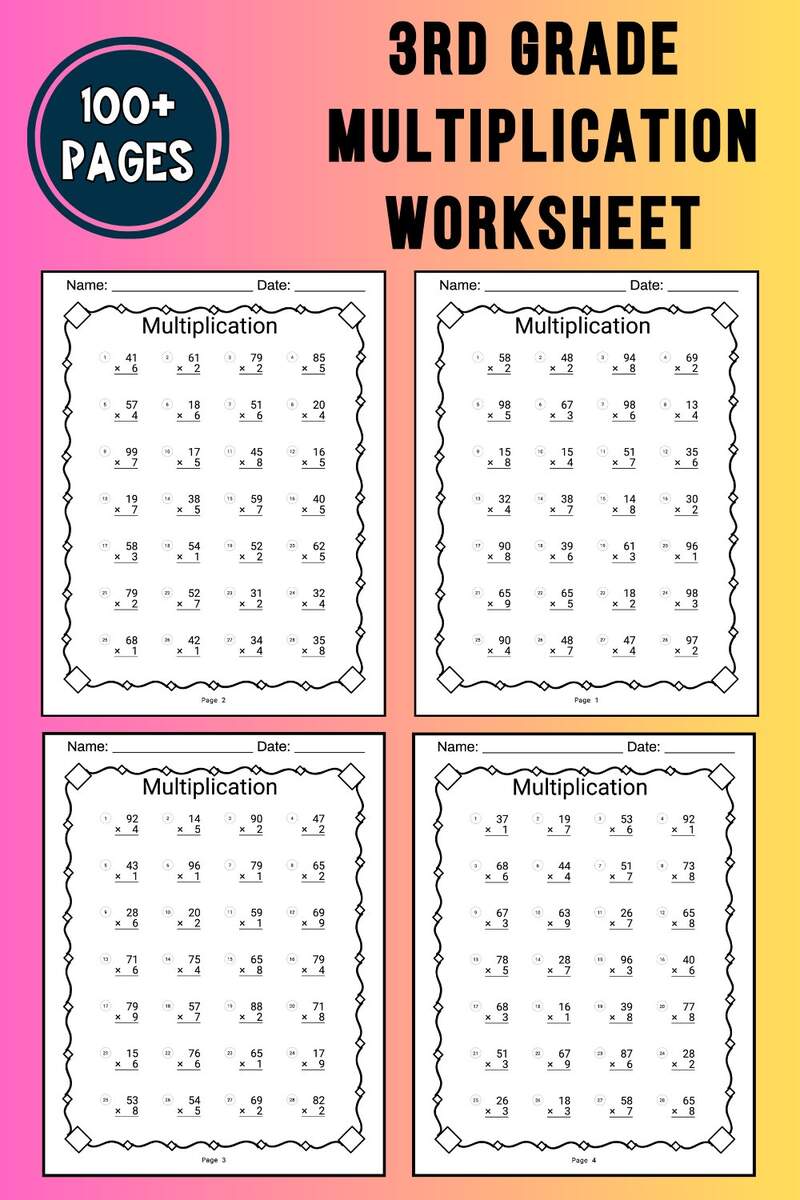 Rewriting Multiplication Problems Worksheet Download