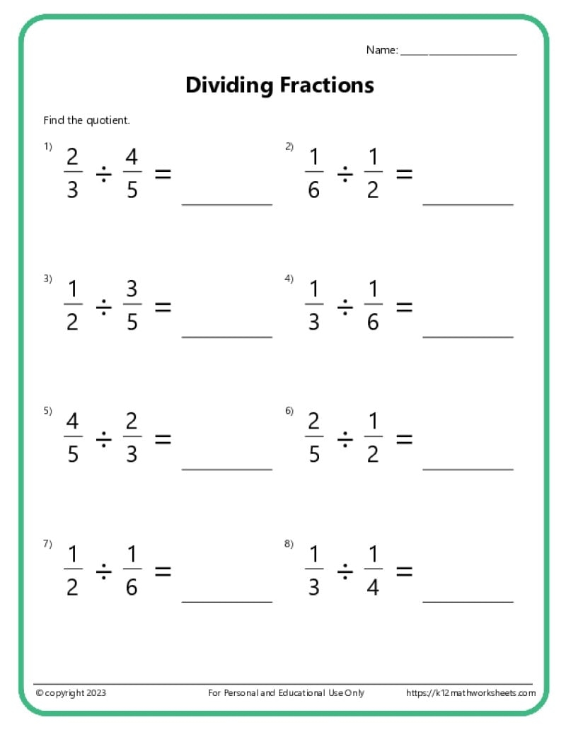 5th Grade Math Worksheets PDF Printable PDF Worksheets Cazoom Math