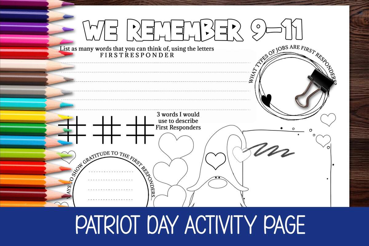 9 11 WORKSHEET PATRIOT S DAY ACTIVITY COLORING PAGE WRITING PROMPT By Teach Simple 9 11 WORKSHEET PATRIOT S DAY ACTIVITY COLORING PAGE WRITING PROMPT By Teach Simple