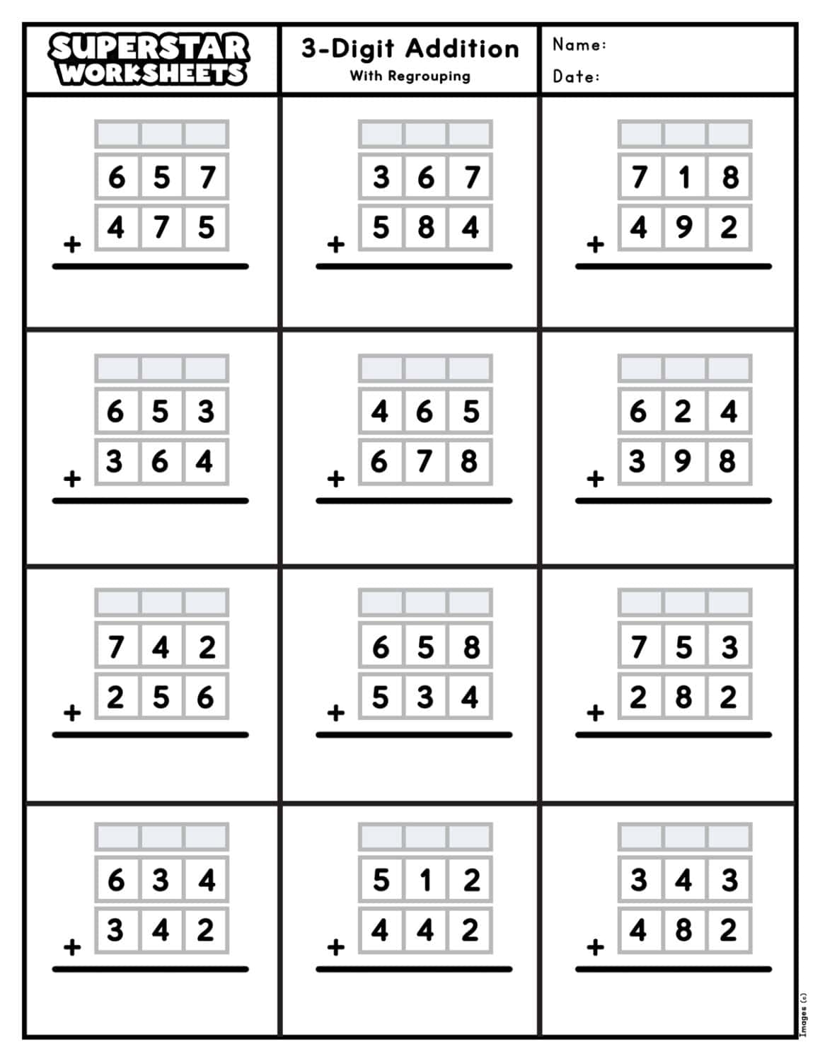 Addition Worksheets Superstar Worksheets Addition Worksheets Superstar Worksheets