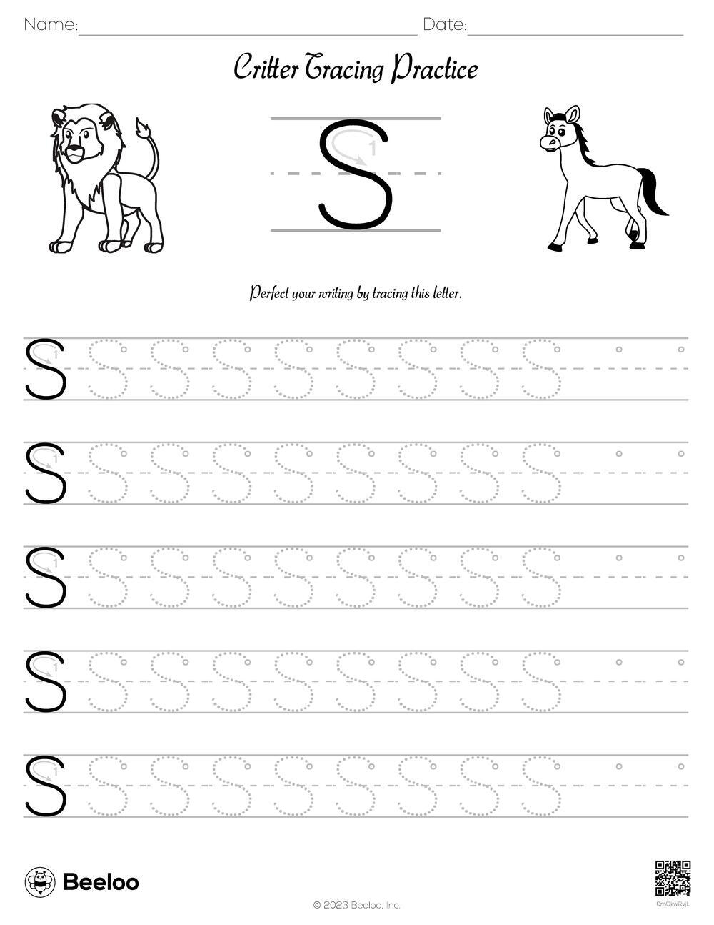 Free Printable Arctic Animals Alphabet Tracing Worksheets The Artisan Life