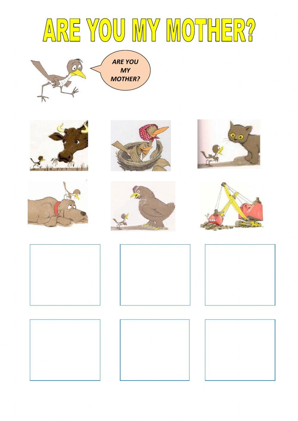Are You My Mother Worksheets Library Discover 9 Are You My Mother And Are You My Mother Ideas On This Pinterest Board Mother Books You And I Book Activities And More