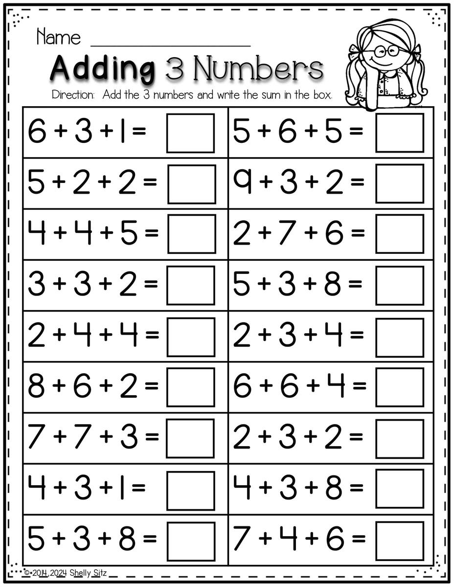 Back To School 2nd Grade Math Fun And Effective Worksheets To Build Skills Second Grade Teaching Blog 2nd Grade Worksheets Best Coloring Pages For Kids Worksheets Library