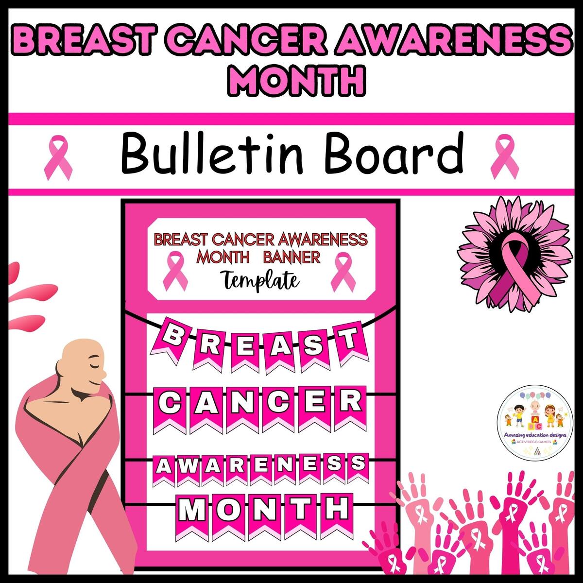 Breast Cancer Awareness Word Scramble WordMint