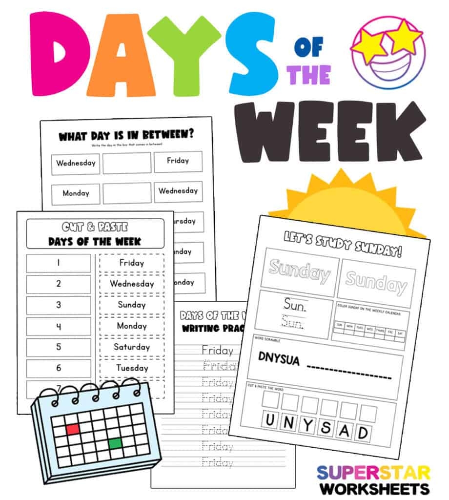 Calendar Worksheets Superstar Worksheets Free Printable Calendar Worksheet Packet Learn The Calendar By Month Mamas Learning Corner