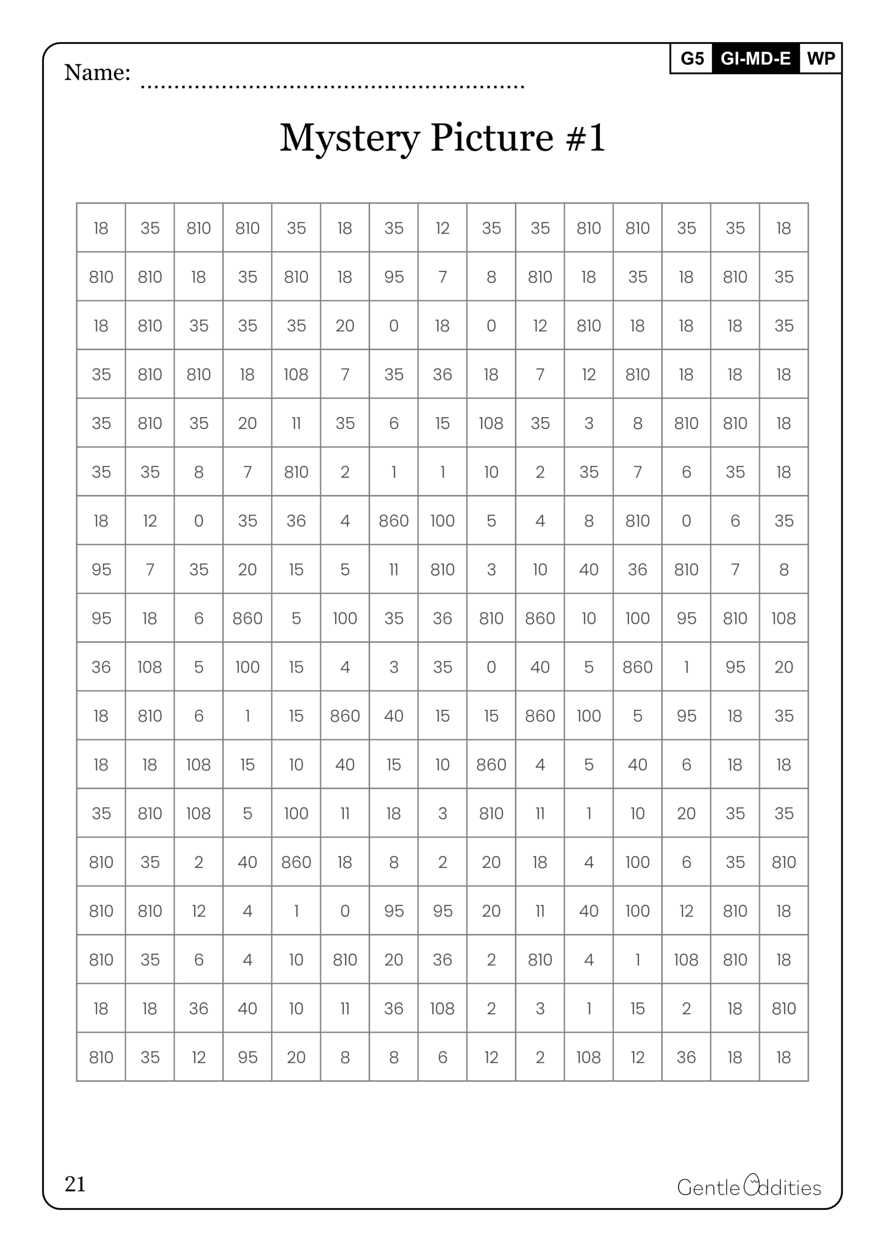 Christmas Math Mystery Pictures Grade 5 Addition Subtraction Multiplication Division Made By Teachers
