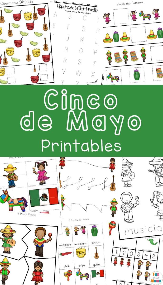 Free Printable Cinco De Mayo Worksheet