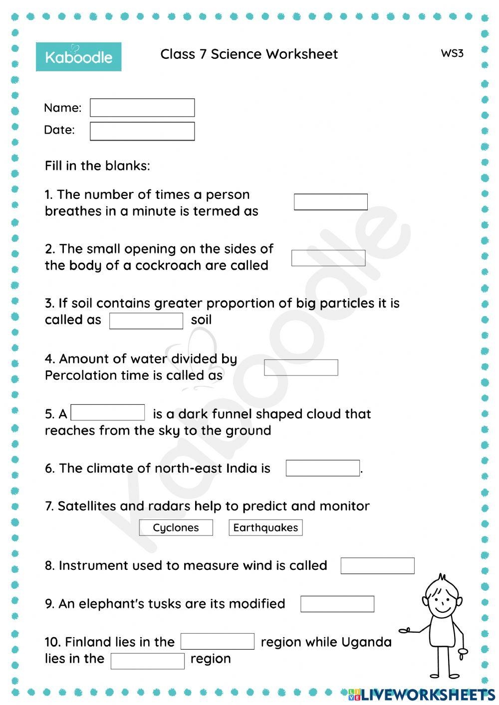 Periodic Table Worksheet