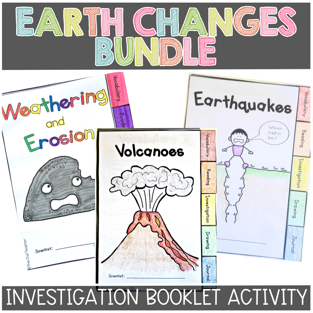 Constructive And Destructive Forces Investigation Booklet Activity BUNDLE Made By Teachers Constructive And Destructive Forces Investigation Booklet Activity BUNDLE Made By Teachers
