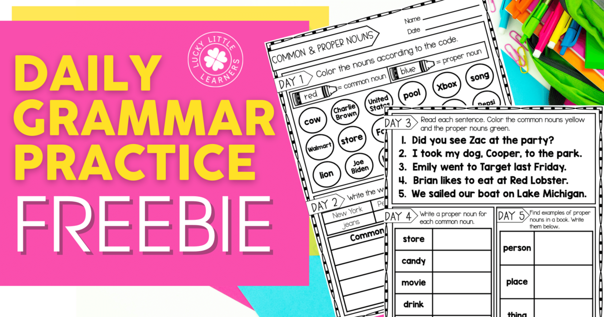 Writing Practice Worksheets Free 5 Pages