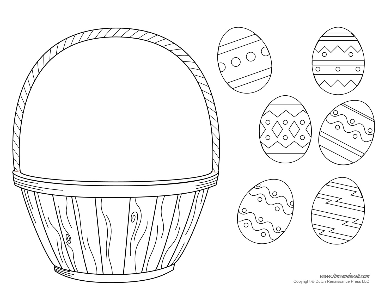 Easter Basket Template Easter Basket Clipart Easter Craft Easter Basket Template Easter Basket Clipart Easter Craft