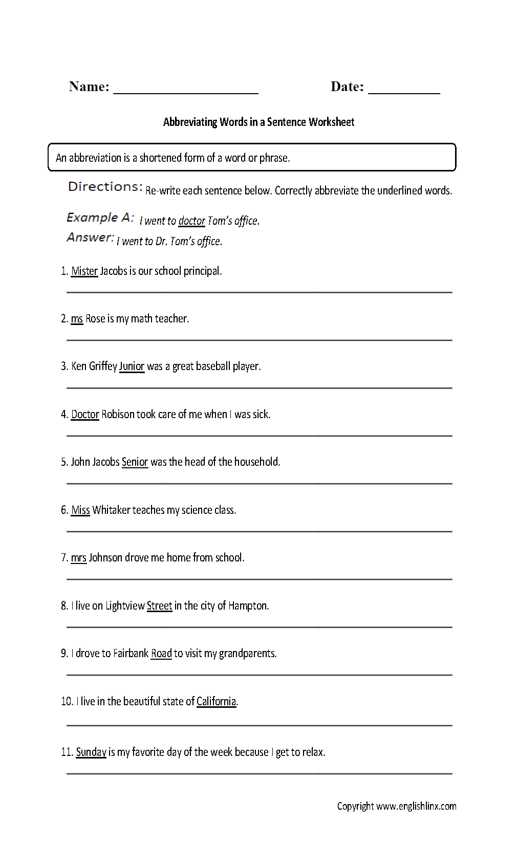 14 Free Printable English Worksheets Free PDF At Worksheeto