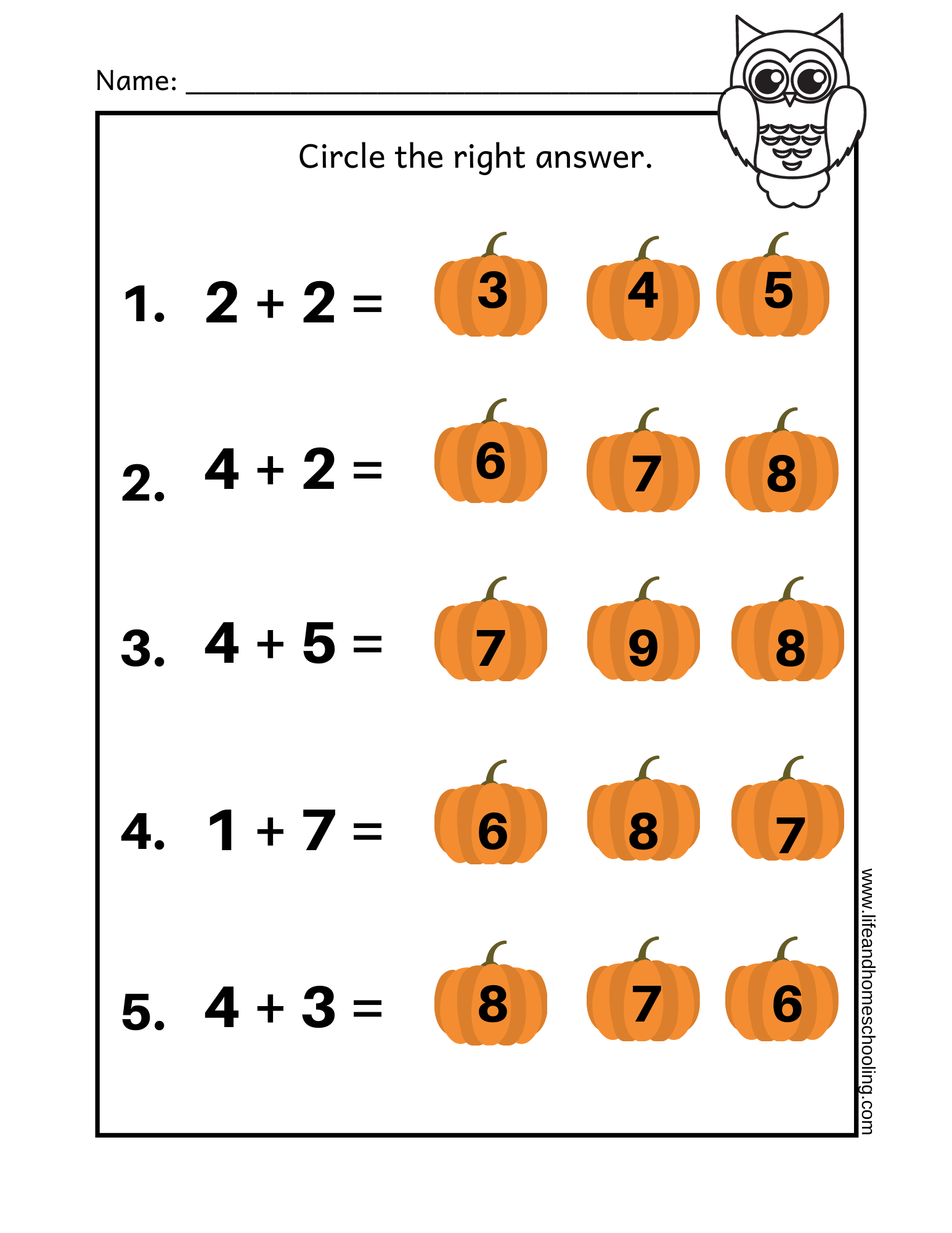 Fall Themed Kinder 2nd Grade Math Add Subtract Made By Teachers Math Worksheets Superstar Worksheets