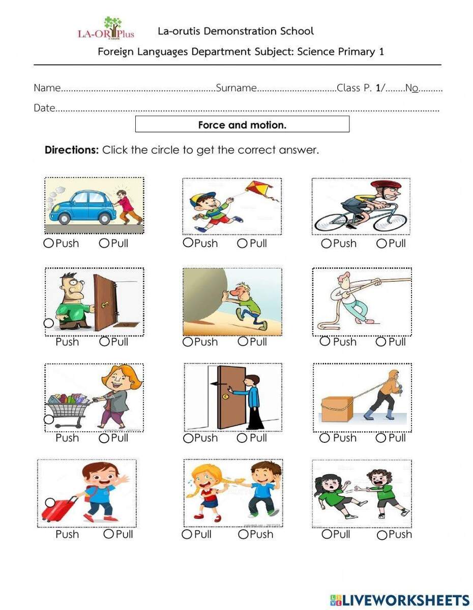 Force And Motion Worksheet Worksheets Library Force And Motion Worksheet Worksheets Library