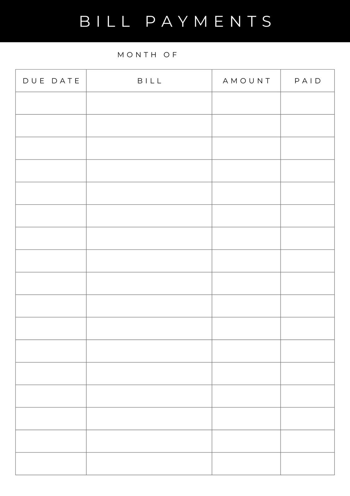 Free And Customizable Budget Templates Canva Printable Monthly Budget Free Google Sheets Excel Template Gdoc Io