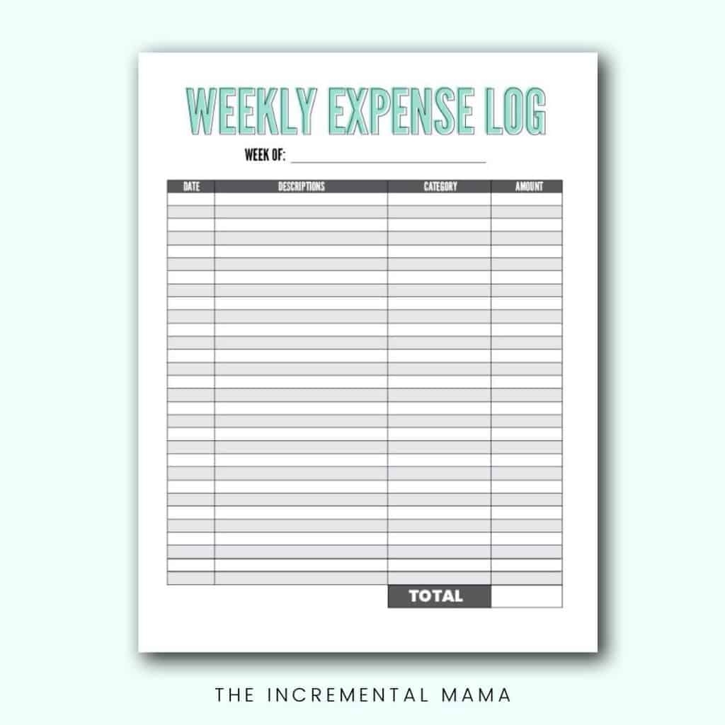 Free Blank Budget Worksheet Printables To Take Charge Of Your Finances Expense Tracker Templates World Of Printables