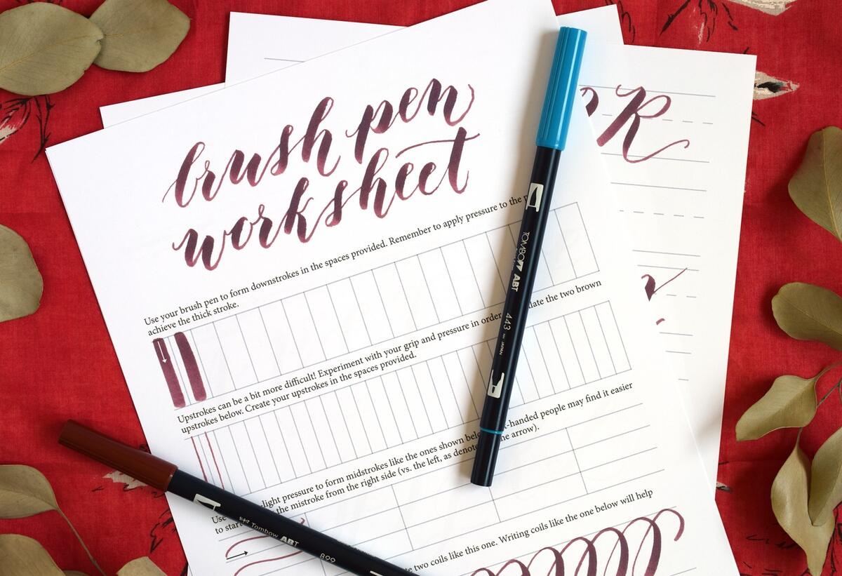 Magic Monday Print A Free Practice Lettering Worksheet Kelly Creates