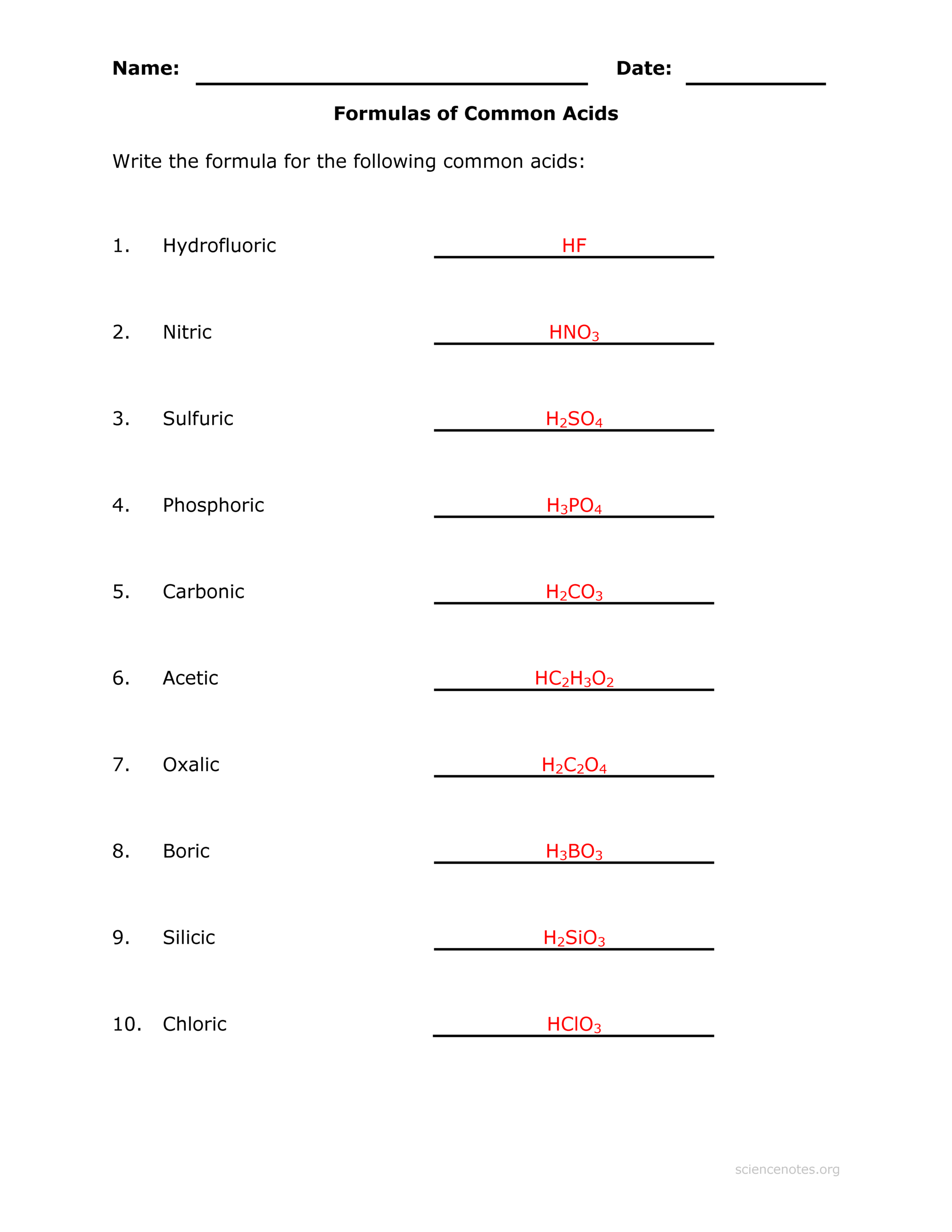 50 Free Printable Counting Atoms Worksheet To Download In PDF
