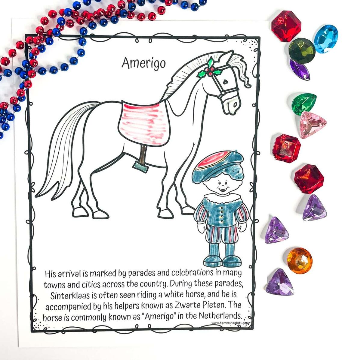 Free Christmas In The Netherlands Worksheet