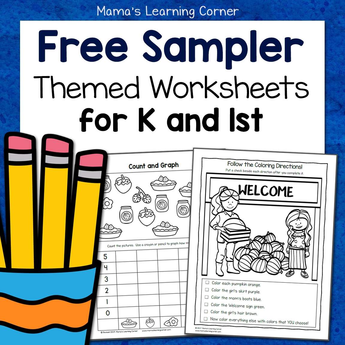 Free Kindergarten Readiness Packet