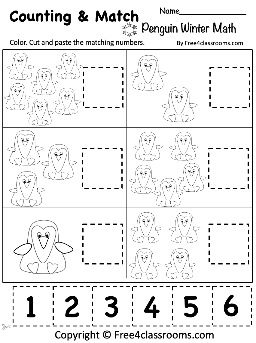 Printable Kindergarten Math Worksheets PDF Free Download