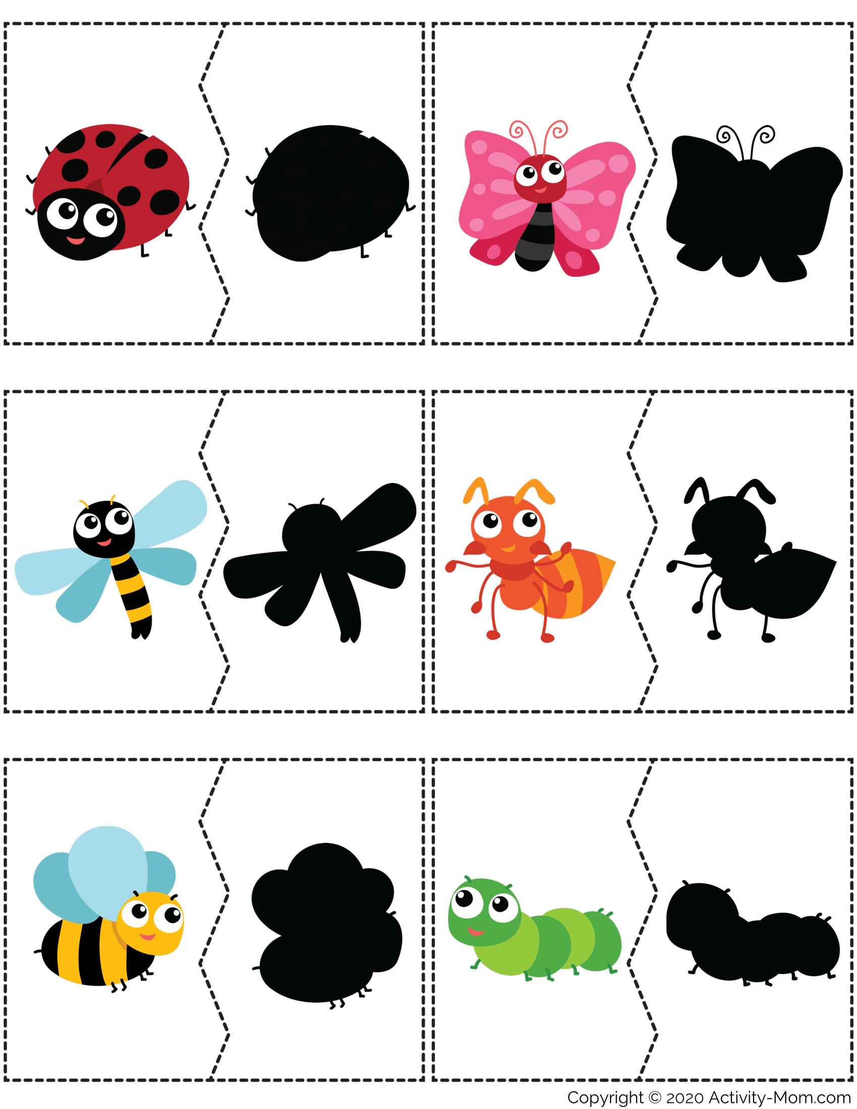 FREE Insects For Preschoolers Printable Book