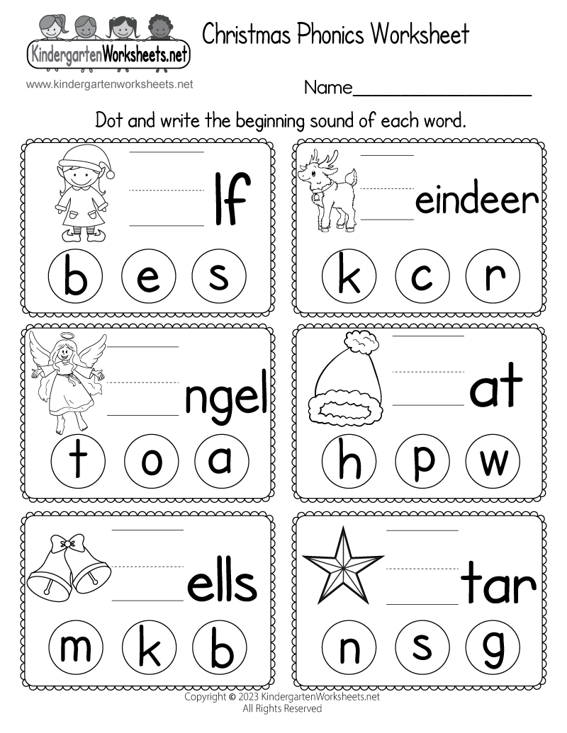 Christmas Spot The Difference Worksheet Free Printable Digital PDF