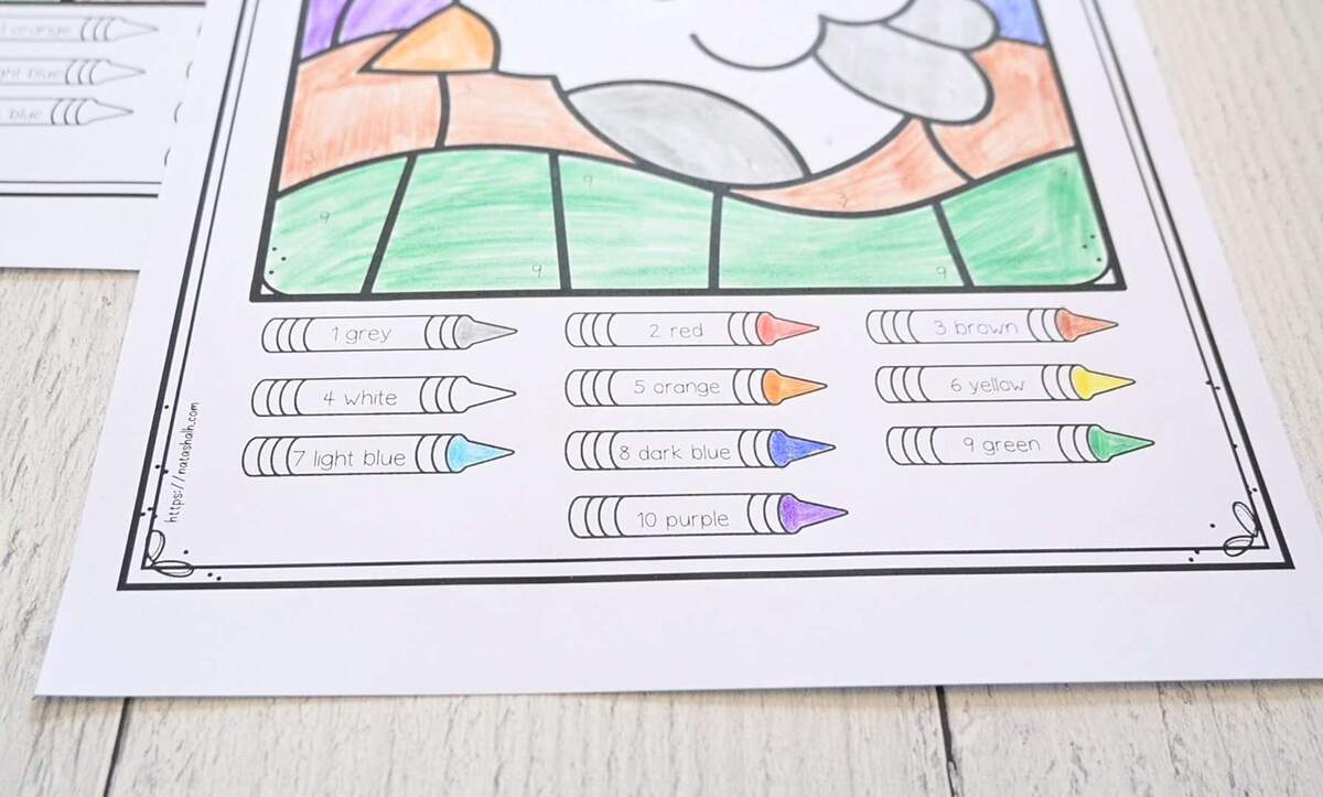 Free Printable Martin Luther King Jr Color By Number The Artisan Life