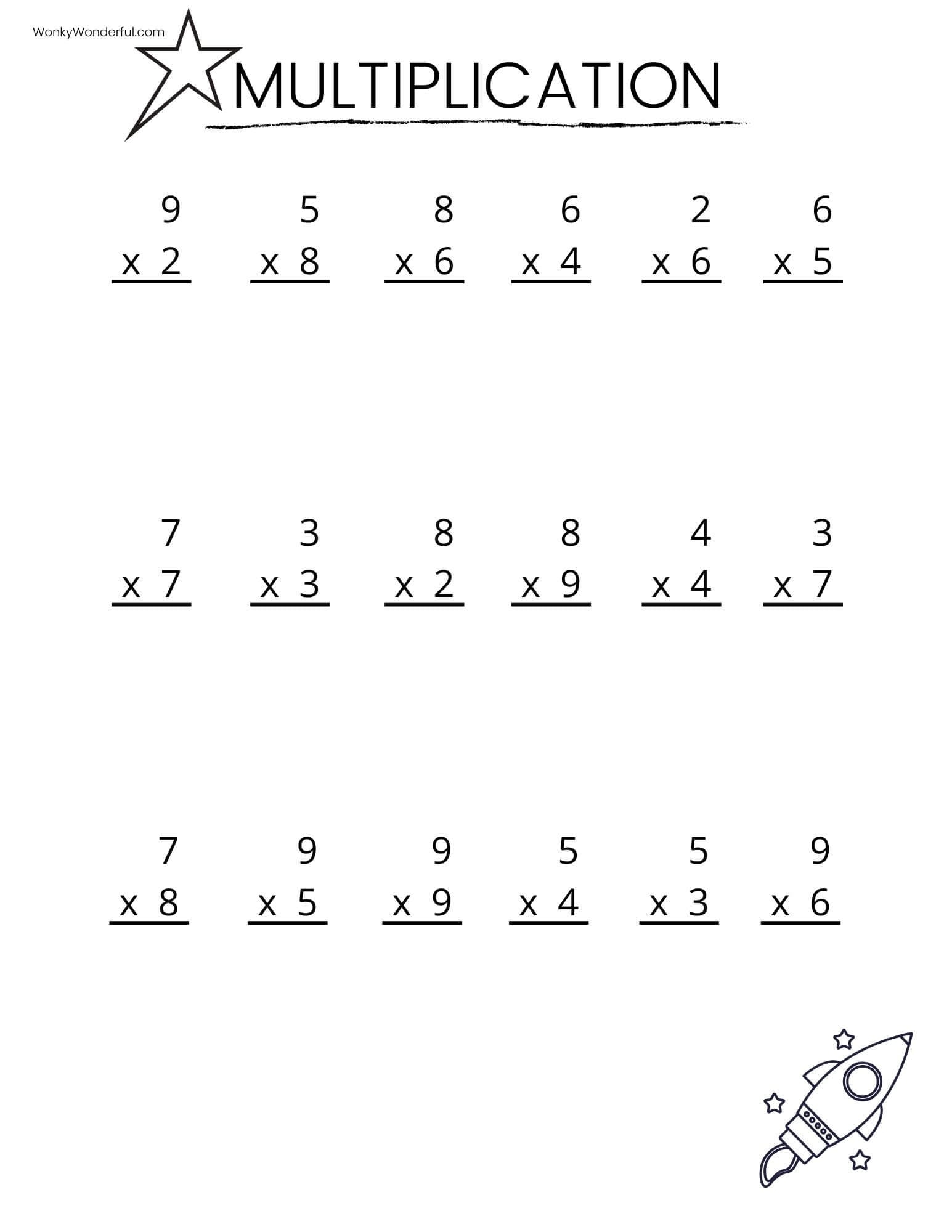 FREE PRINTABLE MULTIPLICATION WORKSHEETS WonkyWonderful 11 Math Practice Worksheet Grade 6 Free PDF At Worksheeto