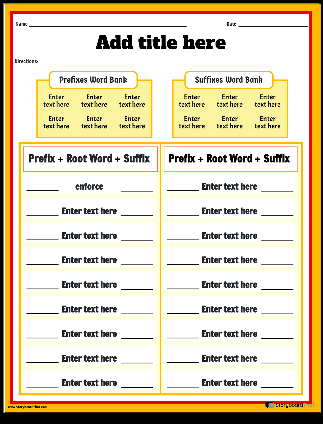 Free Printable Prefix And Suffix Worksheet Storyboard Prefixes And Suffixes Worksheet For Grade 2 Kidpid