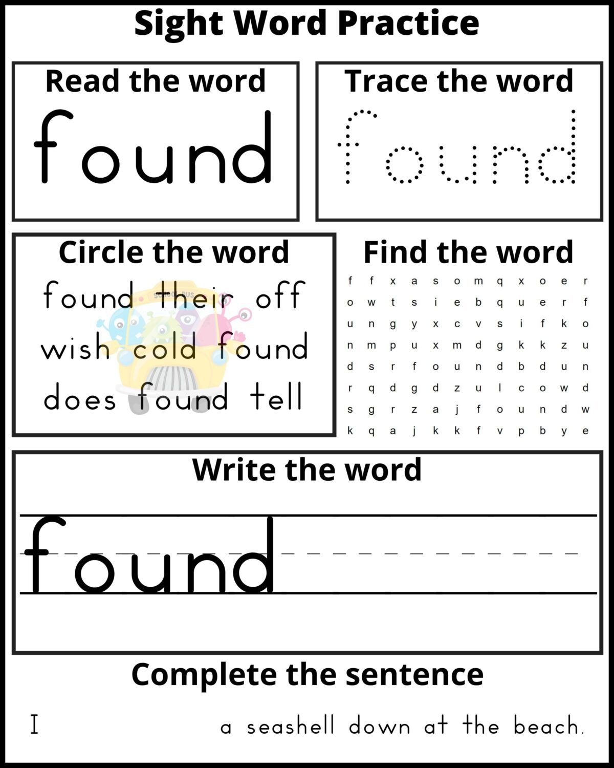 Free Printable Second Grade Sight Word Practice Sheets Frugal Mom Eh
