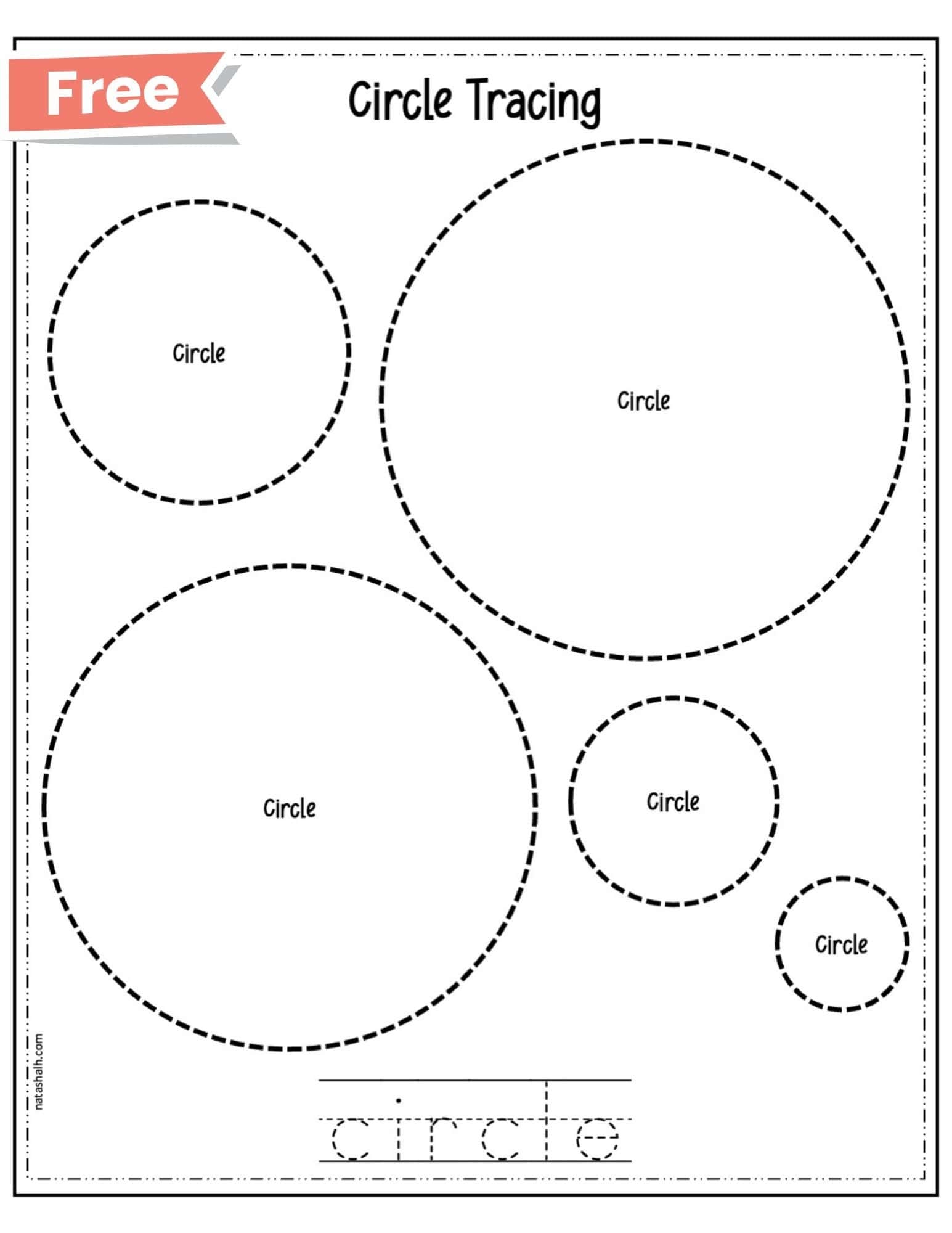 Free Printable Circle Worksheet