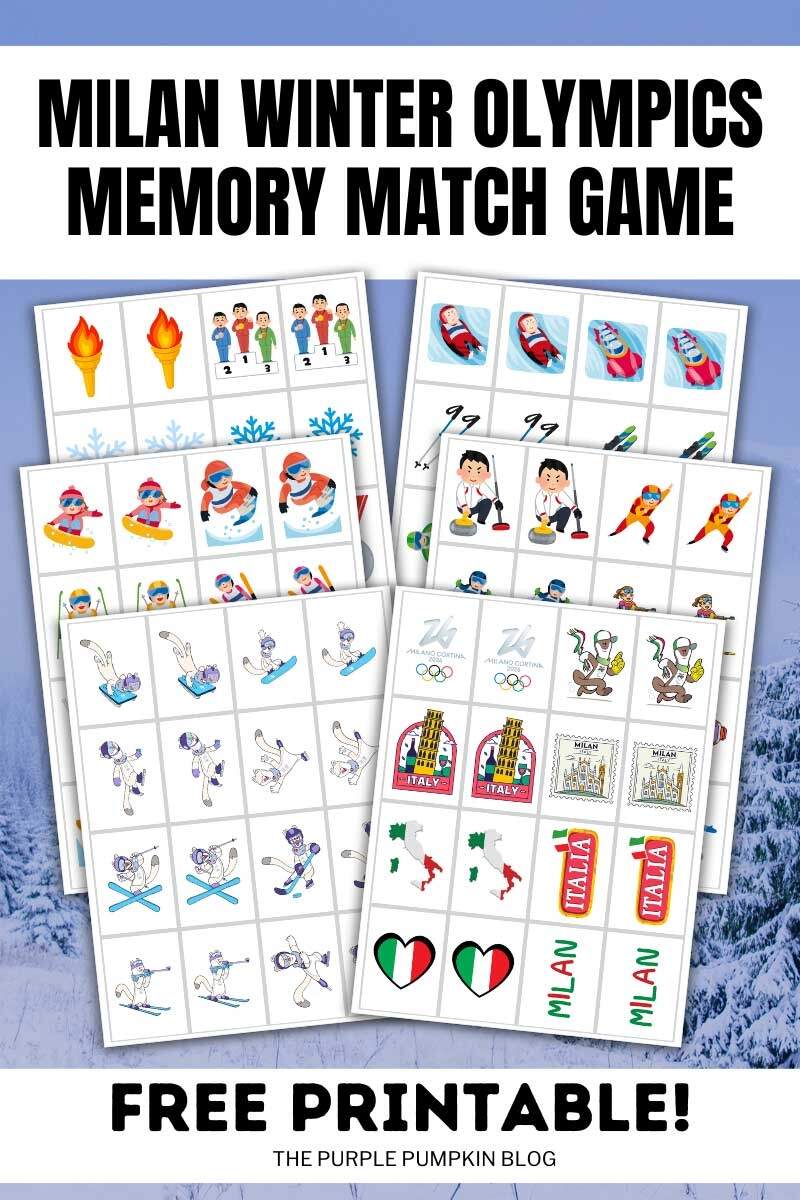 15 Free Olympic Printables For Kids Coloring Pages Medal Count Score Sheets Bingo And More