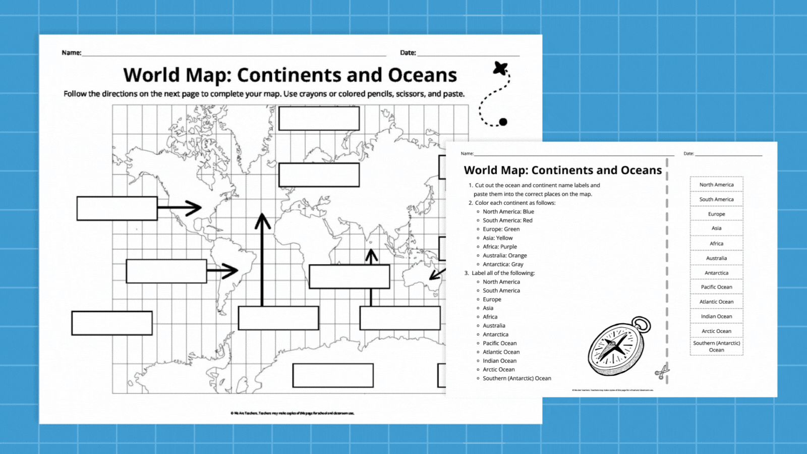 Free Printable World Map Bundle Free Printable Maps Of The United States Bundle