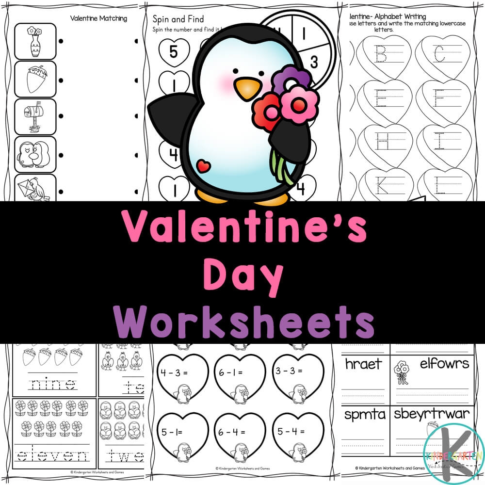 Free Valentines Day Color By Number Printables PDF