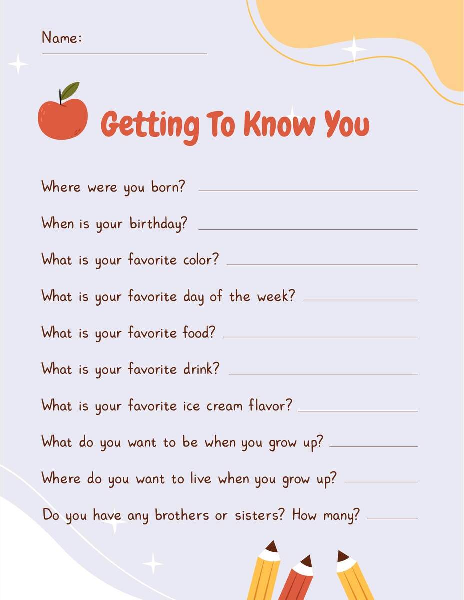 Getting To Know You For Adults 10 Free PDF Printables Printablee Getting To Know You For Adults 10 Free PDF Printables Printablee
