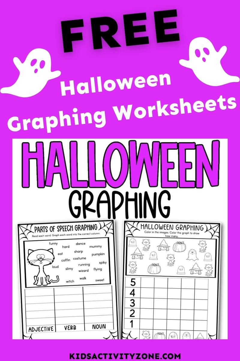 Halloween Graphing Worksheets Kids Activity Zone Printable 3rd Grade Halloween Graphing Worksheets Worksheets