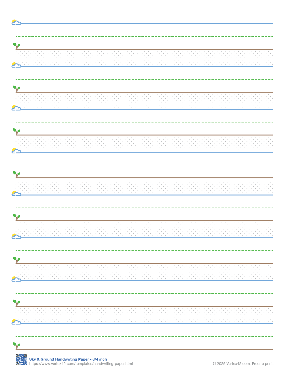 Handwriting Practice Paper Free Printable PDFs Handwriting Practice Paper Free Printable PDFs