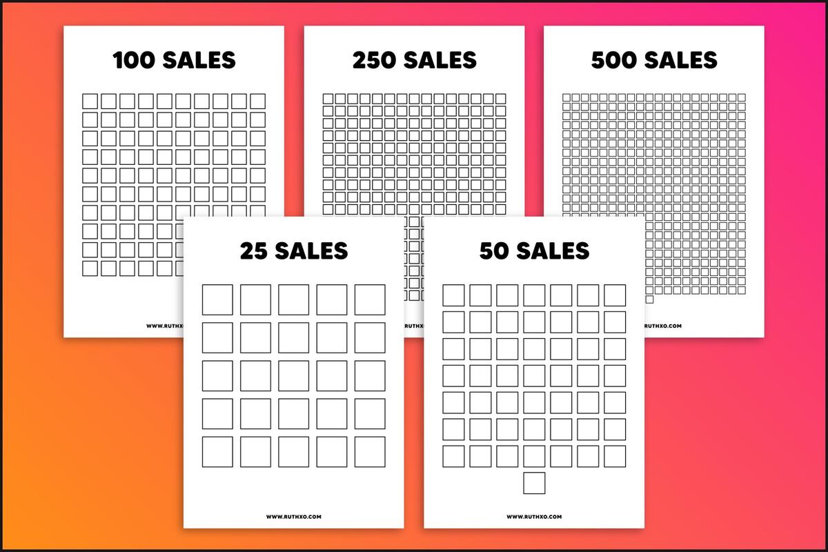 How I Use Sales Tracker Sheets Ruth Ridgeway
