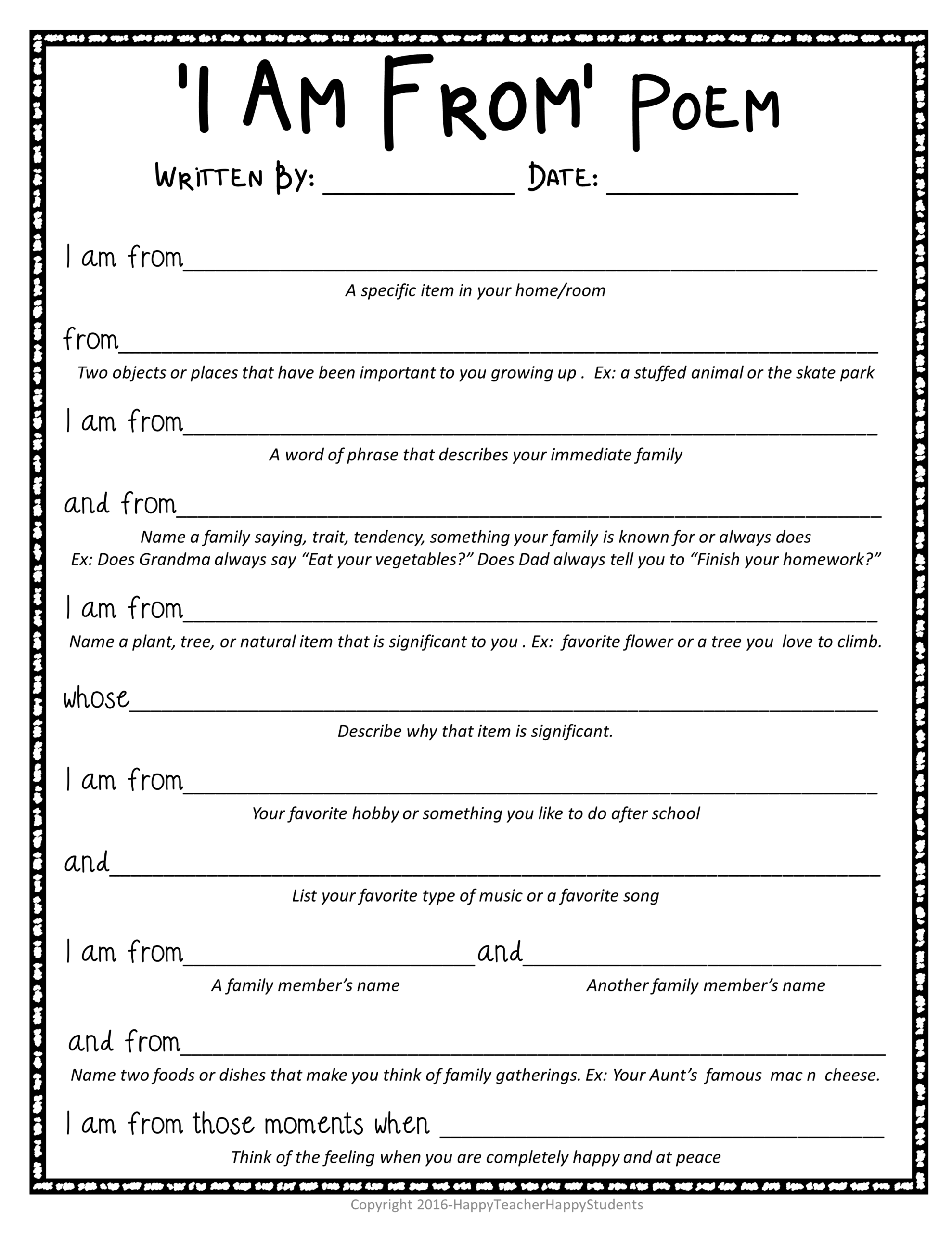 I Am Poem I Am From Poem Template Example Poem Grading Rubric Bio Poem Made By Teachers I Am Poem I Am From Poem Template Example Poem Grading Rubric Bio Poem Made By Teachers