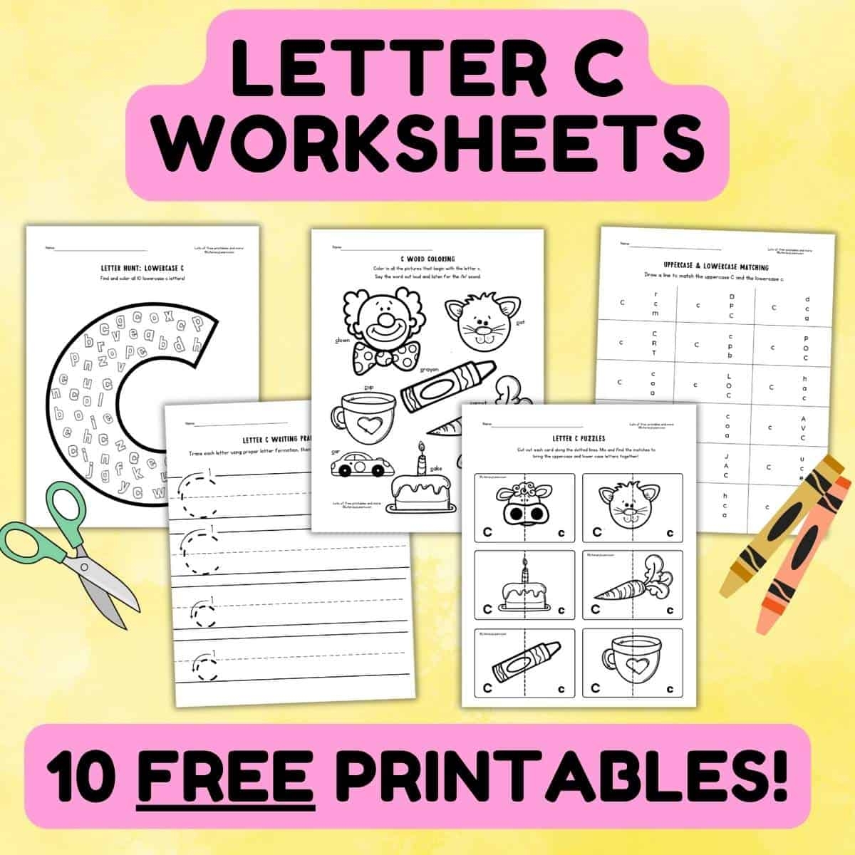 Letter C Worksheets 10 FREE Printables Literacy Learn Letter C Worksheets 10 FREE Printables Literacy Learn