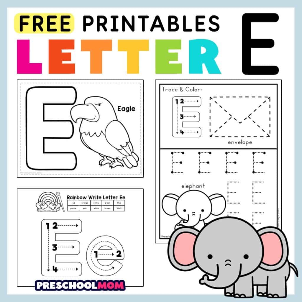 Free Alphabet Do A Dot Printables Worksheets Letter E Mermaid Themed Sly Spoon